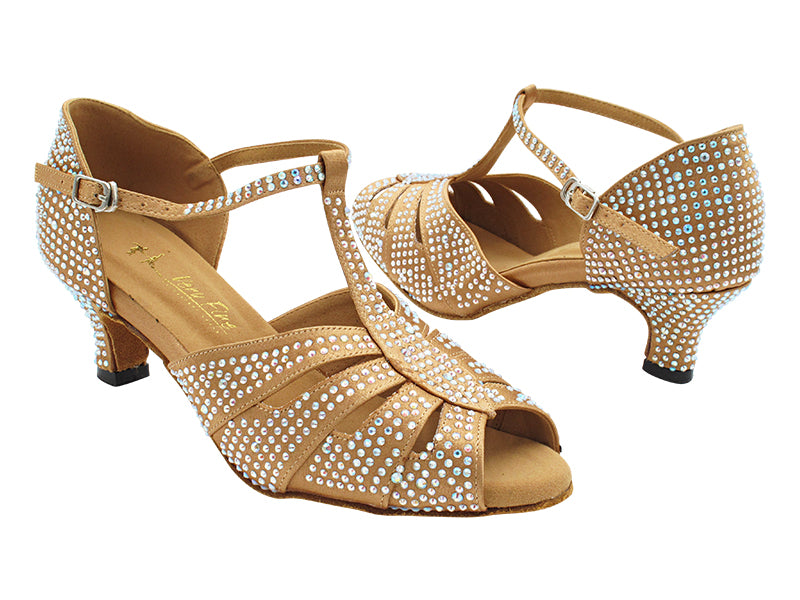 CD5013DB 306 Light Gold Leather with 1.5&quot; Medium Heel (3G09) in the photo