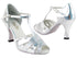 2702 Silver Stardust & Silver Leather with 3" Heel in the photo