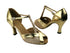 2703 Gold Stardust & Gold with 3" Heel in the photo