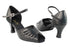 2709 140 Black PU with 2.5" Heel in the photo
