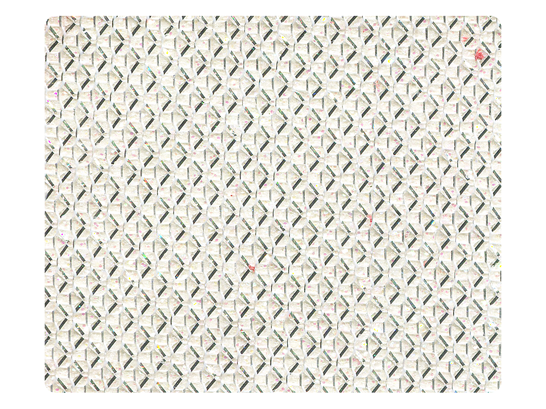 270 White Glitter Fabric Swatch