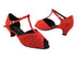 2711 284 Red Suede with 1.3" Cuban Heel (387) in the photo