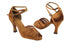 2713 236 Dark Tan Satin with 3" heel in the photo
