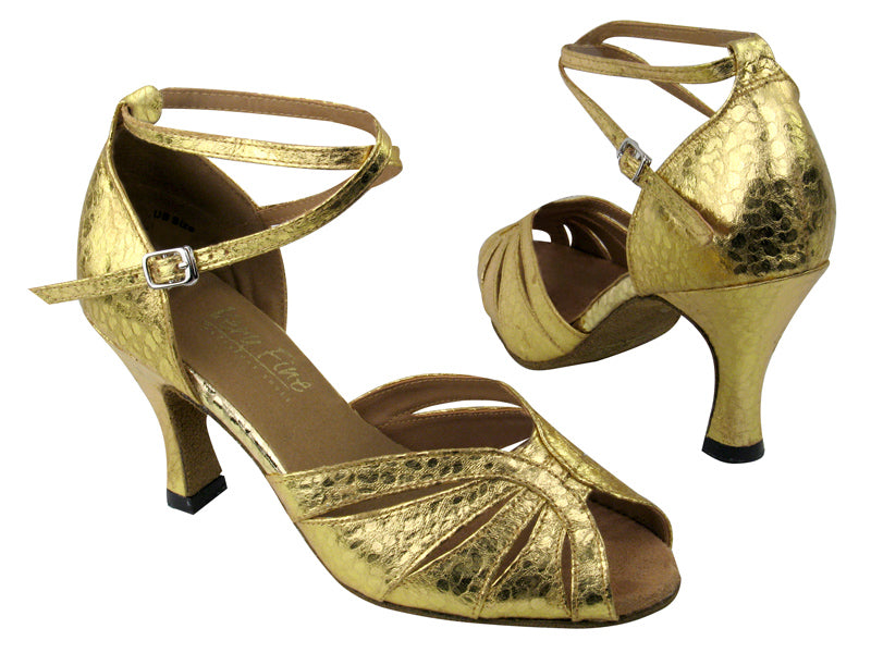 2713 Ultra Gold with 3&quot; heel in the photo