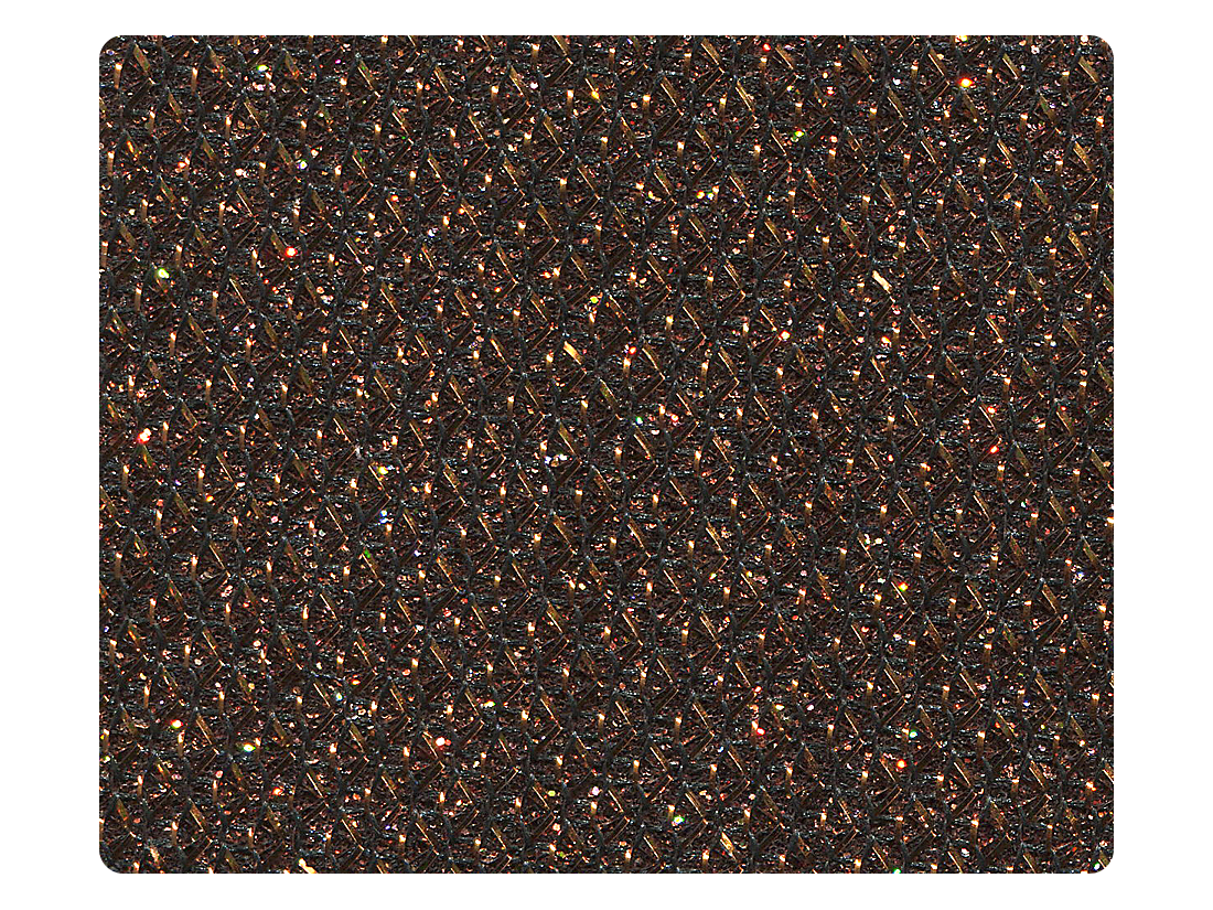 271 Copper Glitter Fabric Swatch