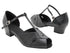 2720 Black Leather with 1.5" Medium heel in the photo