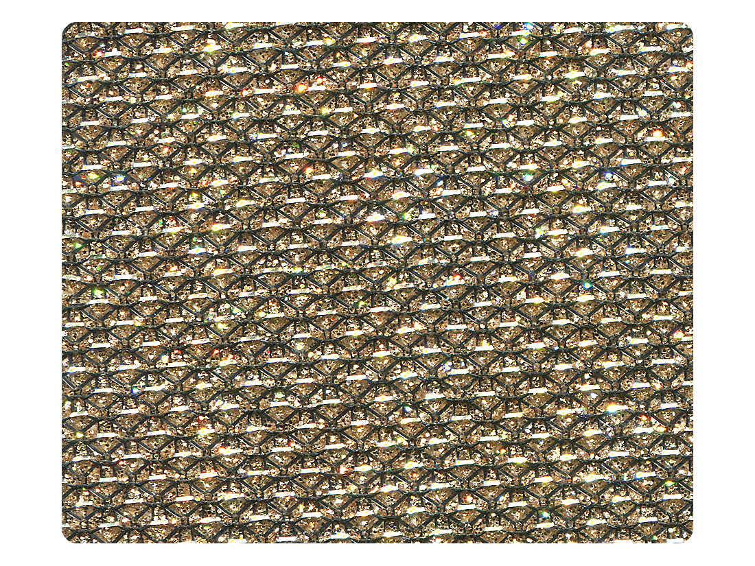 276 Champagne Glitter Fabric Swatch
