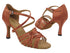 2784LEDSS Dark Tan Satin  3" Heel (5059) in the photo