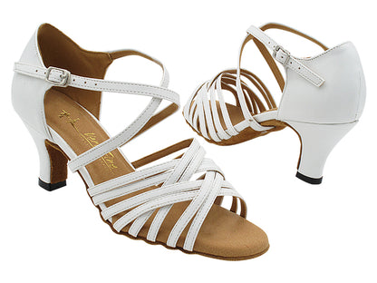 2784LEDSS White Leather with 2.5&quot; Heel (2899) in the photo