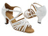2784LEDSS White Leather with 2.5" Heel (2899) in the photo