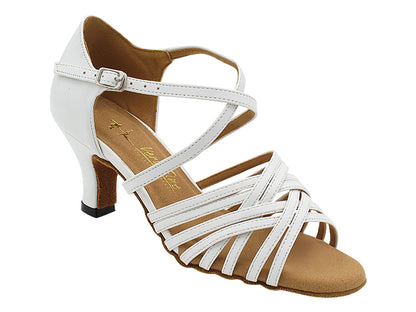 2784LEDSS White Leather with 2.5&quot; Heel (2899) in the photo