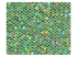 279 Green Scale Fabric Swatch
