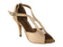 2825LEDSS Light Brown Satin with 3.5" Stiletto Heel in the photo