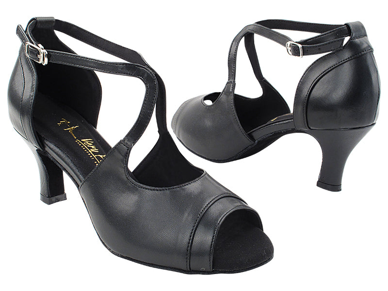 2831LEDSS Black Leather with 2.5&quot; Heel (2899) in the photo