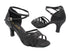 2849W Black Satin (wide fit) with 2.5" Heel (2899) in the photo