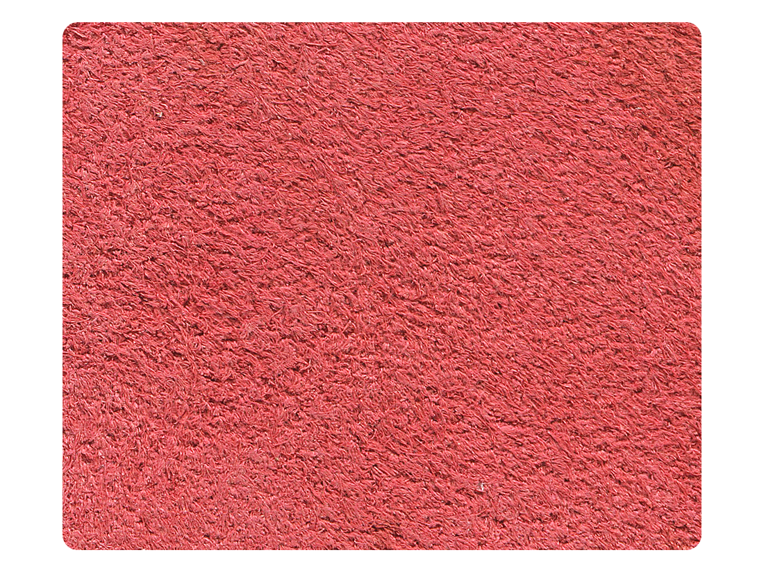284 Red Suede Fabric Swatch