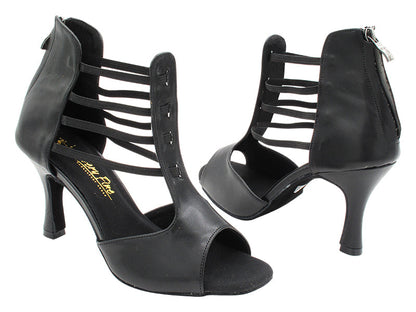 2852LEDSS Black Leather with 3&quot; Heel (6812) in the photo