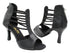 2852LEDSS Black Leather with 3" Heel (6812) in the photo