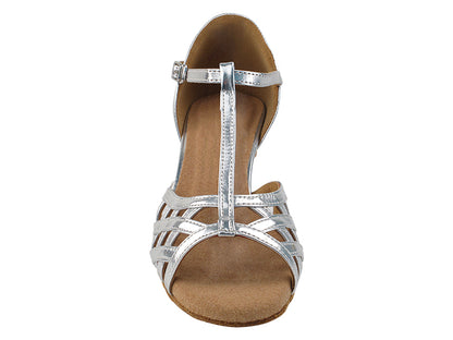 2891LEDSS Silver Leather with 2.5&quot; Heel (2899) in the photo