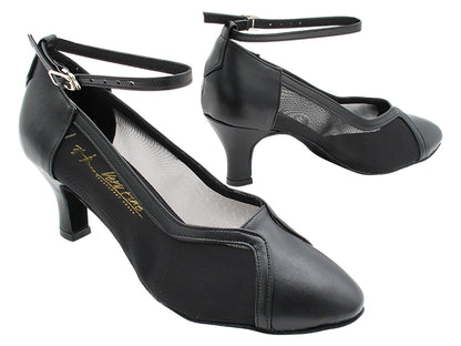 2899LEDSS Black Leather &amp; Mesh with 2.5&quot; Heel (2899) in the photo