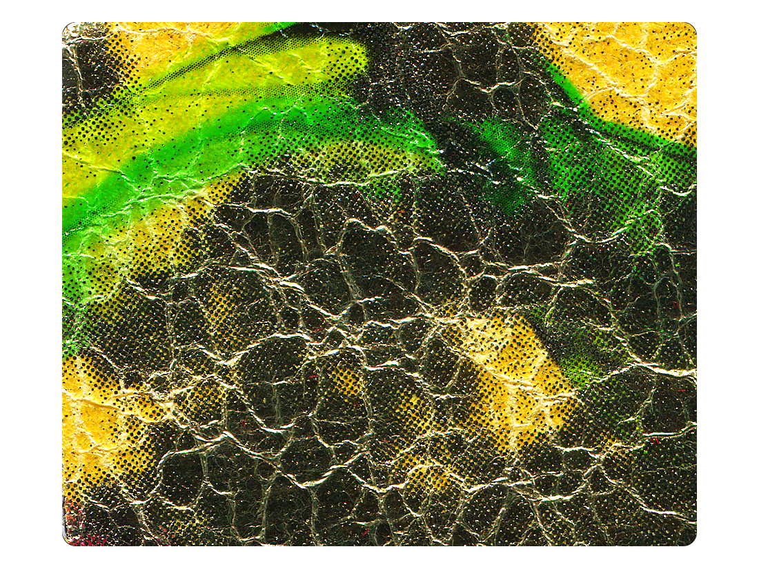 290 Yellow_Green PU Fabric Swatch