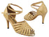 2912LEDSS Gold Scale with 3.5" STILETTO HEEL (575) in the photo