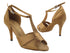 2913LEDSS Brown Satin_3inch Stiletto Heel with 3.5" Stiletto Heel (575) in the photo