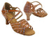 2933BlingTwo Dark Tan Satin with 2.5" Heel (2899) in the photo