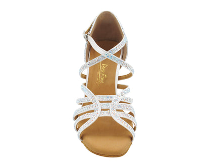 2935BlingTwo White Satin with 3" Heel (5059) in the photo