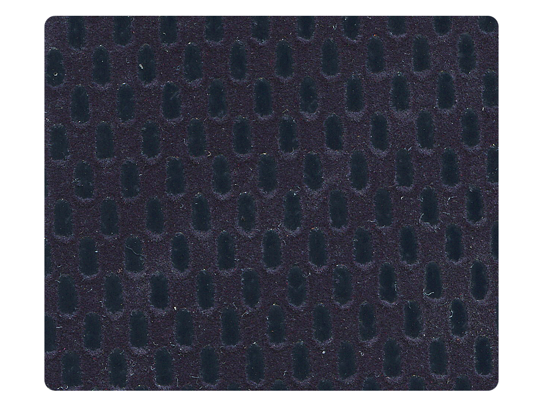 296 Dark Blue Velvet Fabric Swatch