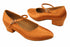 3008G Dark Tan Satin with 1.5" heel in the photo
