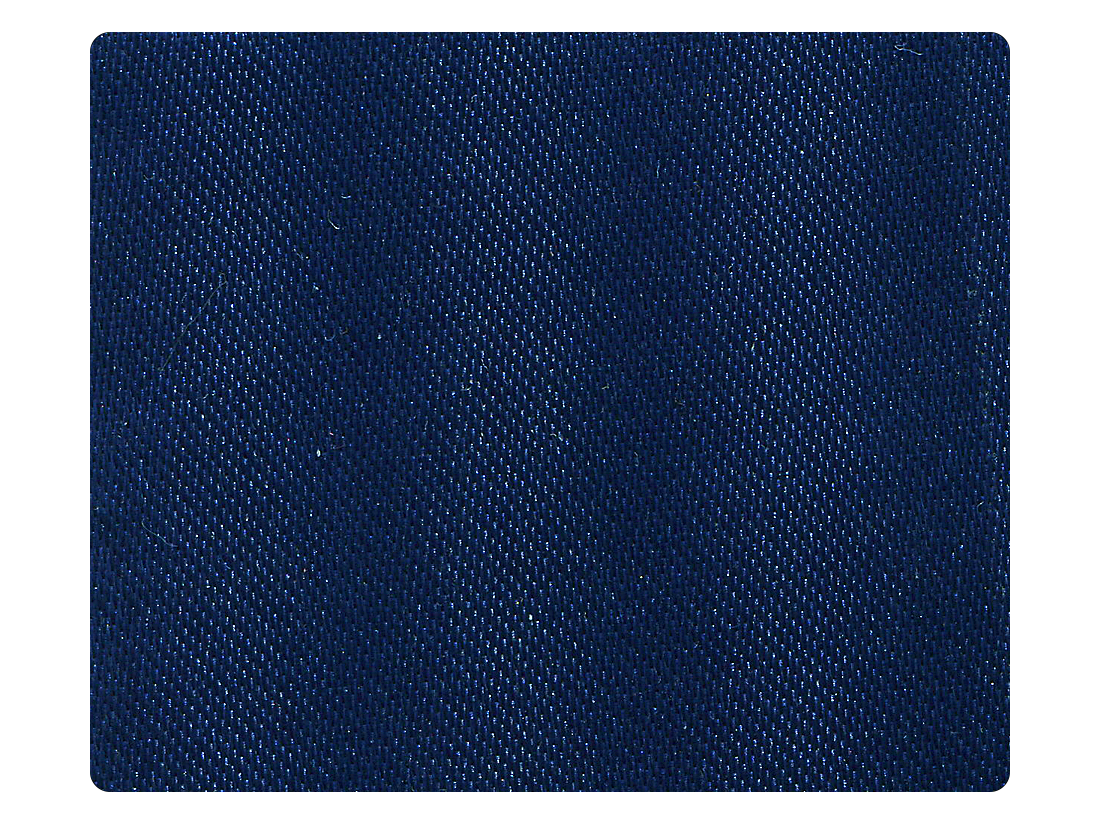 301 Blue Satin Fabric Swatch