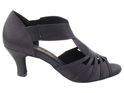 3032LEDSS Black Satin with 2.5&quot; Low Heel (2899) in the photo