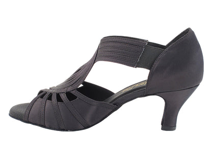 3032LEDSS Black Satin with 2.5&quot; Low Heel (2899) in the photo