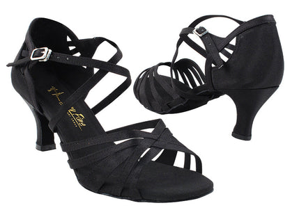 3037LEDSS Black Satin with 2.5&quot; Heel (2899) in the photo