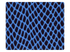 36 Blue Snake PU Fabric Swatch