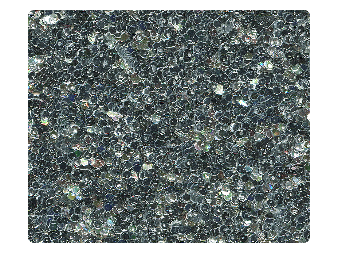 36 Silver Sparkle Fabric Swatch