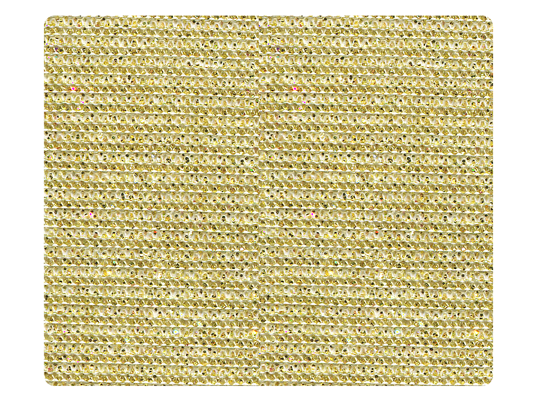 37 Glitter Light Gold Satin Fabric Swatch