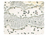 42 Lace White Stardust Fabric Swatch