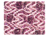 45 Light Pink Knitted Sparkle Fabric Swatch