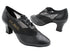 4652LEDSS Black Leather & Mesh with 2.2" Thick Cuban Heel (2317) in the photo