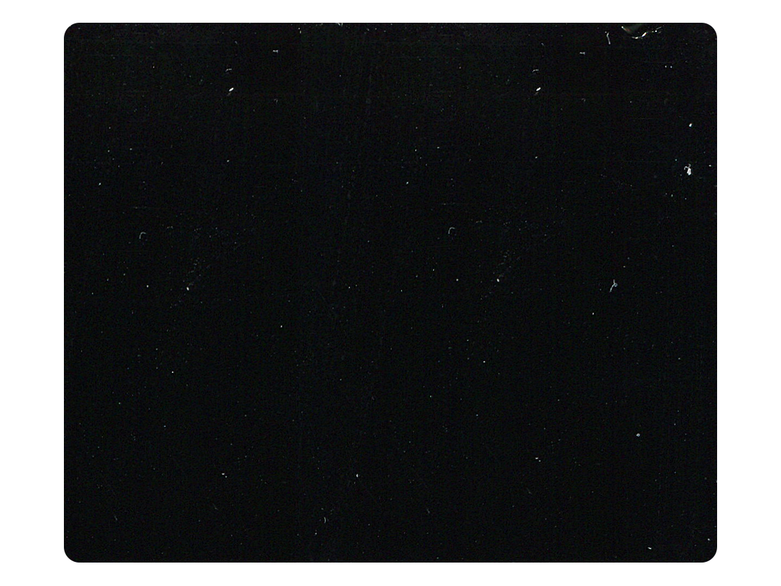 46 Black Patent PU Fabric Swatch