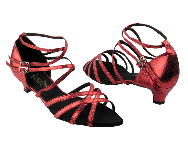 5008 225 Red Snake with 1.3&quot; Heel in the photo