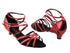 5008 225 Red Snake with 1.3" Heel in the photo