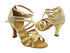 5008Mirage Gold Sparkle & Light Gold Leather with 3" (6812) in the photo