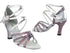 5008Mirage Party Sparkle & Ultra Silver with 3" Heel in the photo