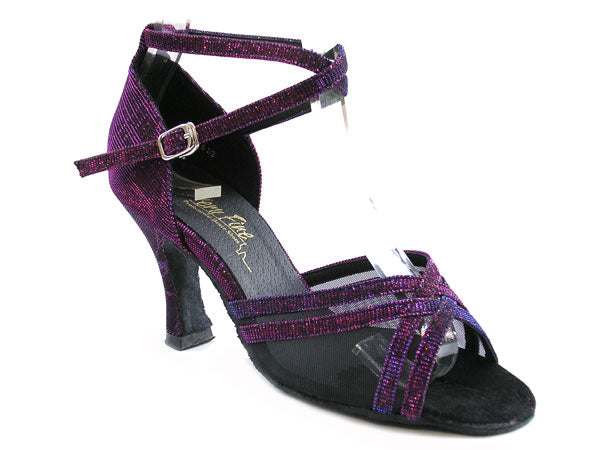 5017 Illusion violette et maille noire