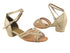 5017 60 Tan Leather_Flesh Mesh with 1.5" Medium Heel in the photo