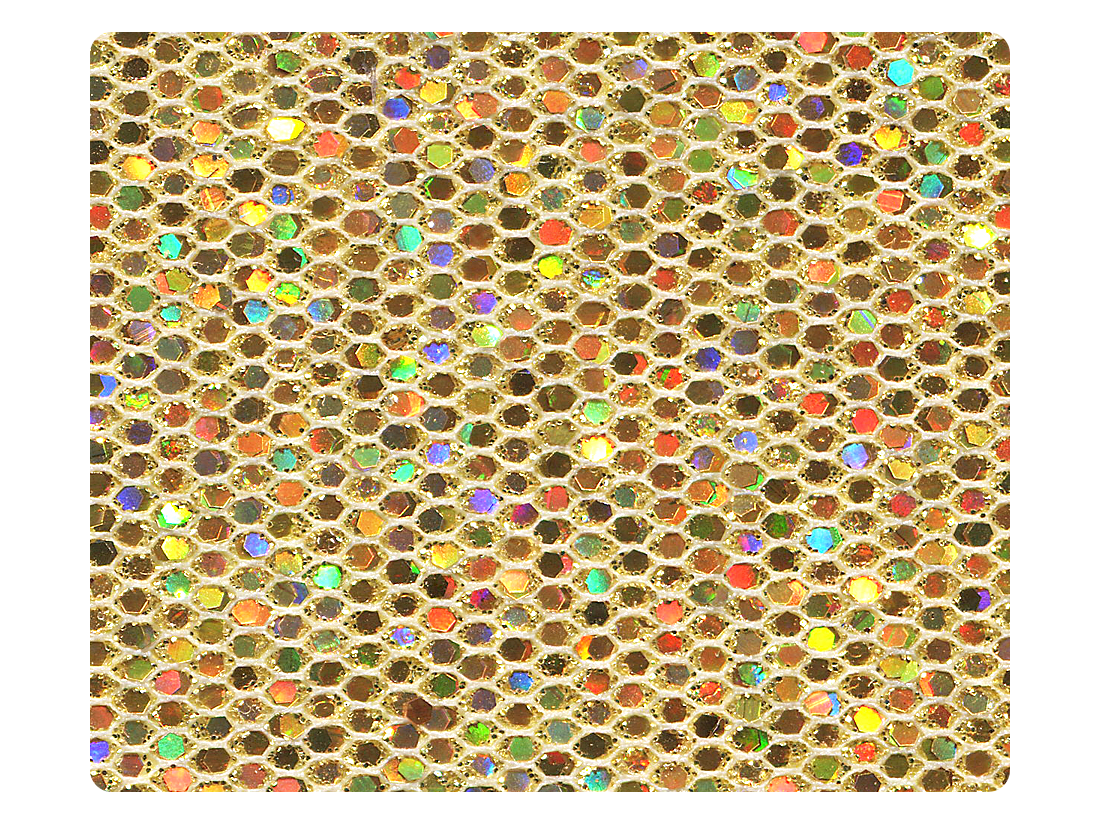 55 Gold Scale Fabric Swatch