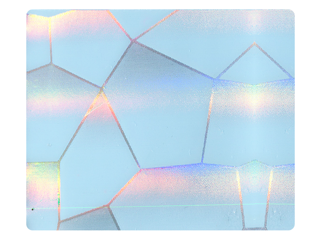 55 Light Blue Spar PU Fabric Swatch